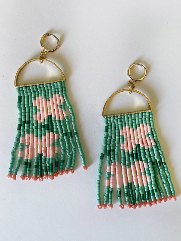 Caja DIY - pendientes flores