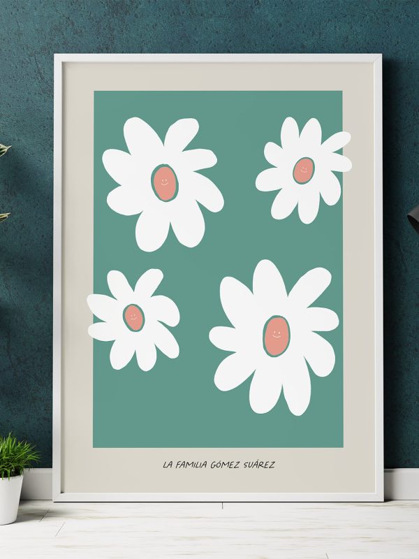Lámina "Margaritas"