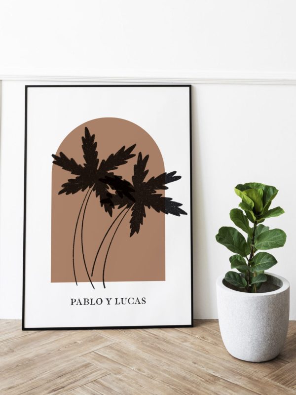 Lámina "Palmeras"
